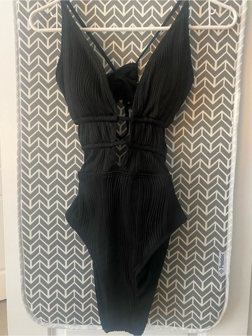 Black One Piece Swimsuit Size S